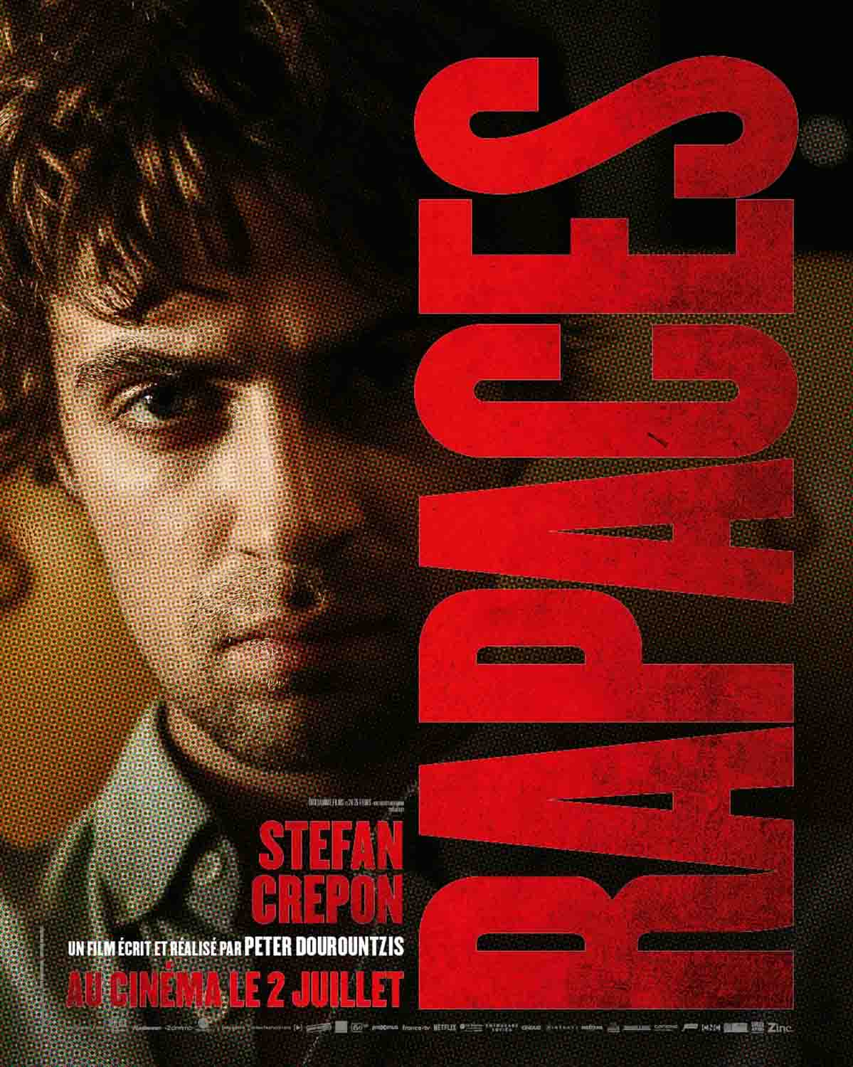 FRANCE - SHOOTING OF THE FILM RAPACES BY PETER DOUROUNTZIS affiche film rapaces avec stefan crepon, photographie de Noemie Vieillard