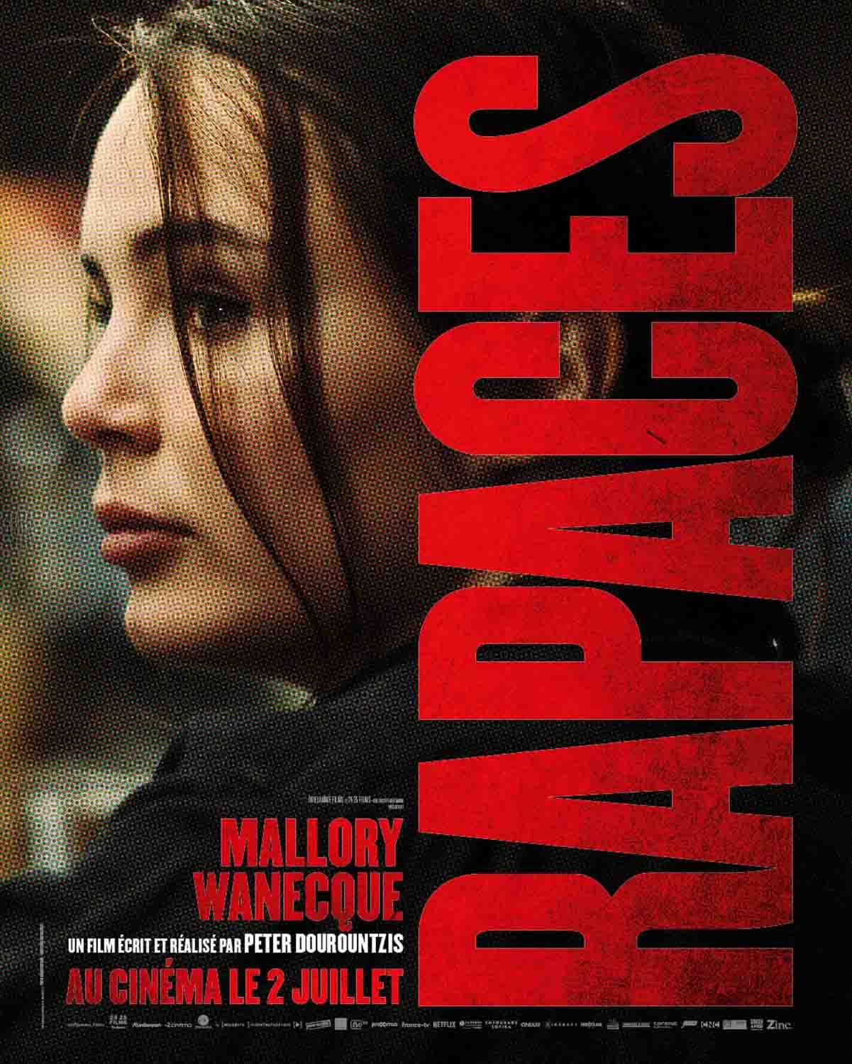 FRANCE - SHOOTING OF THE FILM RAPACES BY PETER DOUROUNTZIS affiche film rapaces avec Mallory Wanecque, photographie de Noemie Vieillard