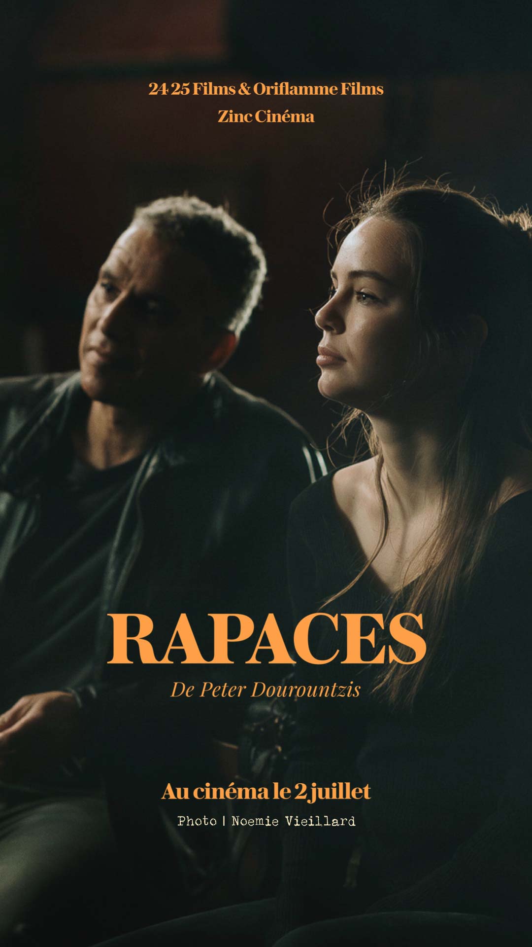 FRANCE - SHOOTING OF THE FILM RAPACES BY PETER DOUROUNTZIS mallory wanecque tournage film rapaces peter dourountzis