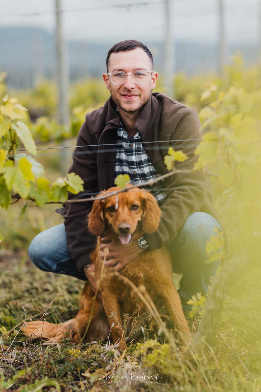 FRANCE - AUVERGNE VOLCANIC WINES ON THE RISE Portrait d'Emile Berthoul, viticulteur en Auvergne.